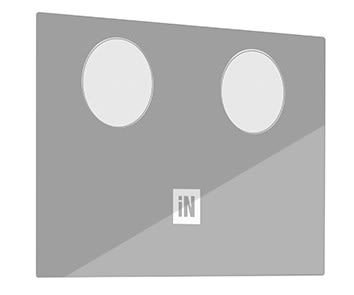 Performance in Lighting - Vitre soft pour GUELL 2/C (optiques circulaires/Gris)