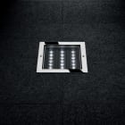 Performance in Lighting - Steel 28 Square 18Led 19,8W Nb 8° 3000K - 301484