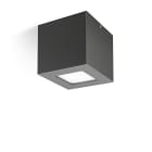 Performance in Lighting - Quasar 10 Ceiling Applique Led Plafond 4,5W IP40 IK06 255lm 4000k Anthracite