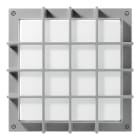 Performance in Lighting - Bliz Square 40/G Led 39W 3000K Gris - 304779