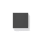 Performance in Lighting - Mimik 10 Flat Mono Applique Led 5W IP65 IK06 487lm 4000K Anthracite