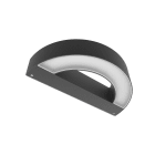 Performance in Lighting - MASK+ applique déco Bi-émission 24W 3000K 1770lm IP65 IK06 Blanc