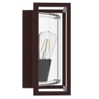 Performance in Lighting - Applique murale décorative LANTERNA NK27 Rouille, E27, sans lampe