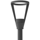 Performance in Lighting - HEDO+ tête de mât led 23W IP65 IK09 2145lm 4000K Anthracite DALI