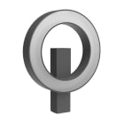 Performance in Lighting - MASK+ ROUND SE applique 22W 4000K 1227lm IP65 IK06 Anthracite avec détecteur PIR