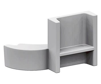 Performance in Lighting - OTR Ip40 Carter Asym Adapt S-9209/Ip40-G - 310591