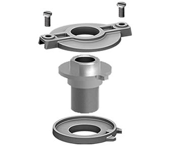 Performance in Lighting - OTR Kit Nipp M10 For Drv Bx Kit-Bd/M10-W
