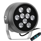 Performance in Lighting - Projecteur architectural LED TYK+ 20 40 C/M RGBW Anthracite DMX - 3112196