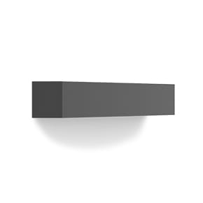 Performance in Lighting - Applique murale Quasar 60B Tech 33 Optique asym. A22/Ew 830 anthracite AN96 Dali