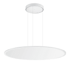 Performance in Lighting - FL R 777 suspension 68 S/A 830 Blanc RAL9016 vasque opale