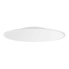 Performance in Lighting - FL R 777 plafonnier apparent 68 S/B 830 Blanc RAL9016 DALI vasque opale