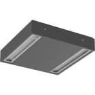 Performance In Lighting - MIMIK 20 CEILING Plafonnier IP65, 23.5W, optique S/EW 840 Anthracite