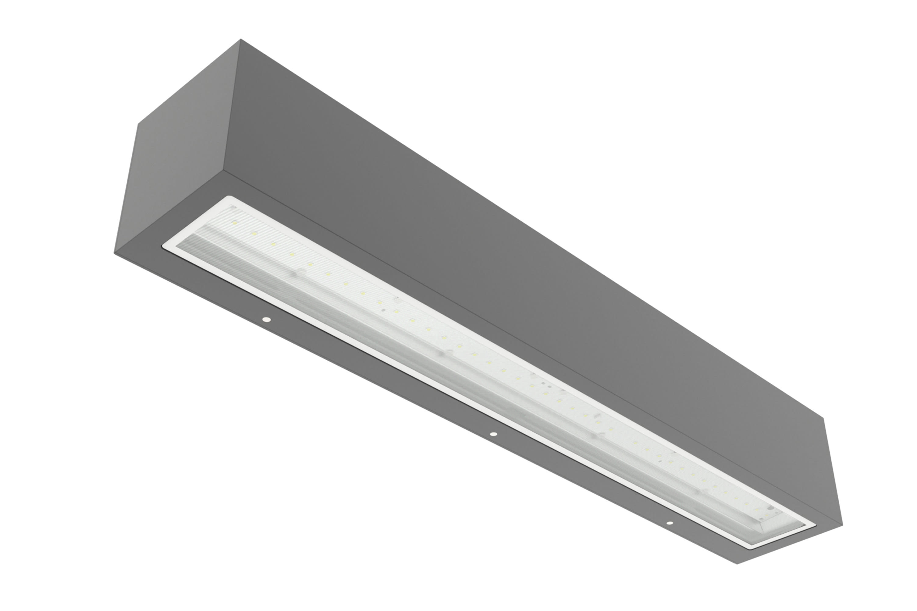 Performance In Lighting - Quasar 60M tech Applique Led A22/EW 19W IP65 IK07 2078lm 4000k Anthracite
