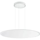 Performance In Lighting - FL R 777 suspension 43 S/A 830 Blanc RAL9016 DALI vasque opale