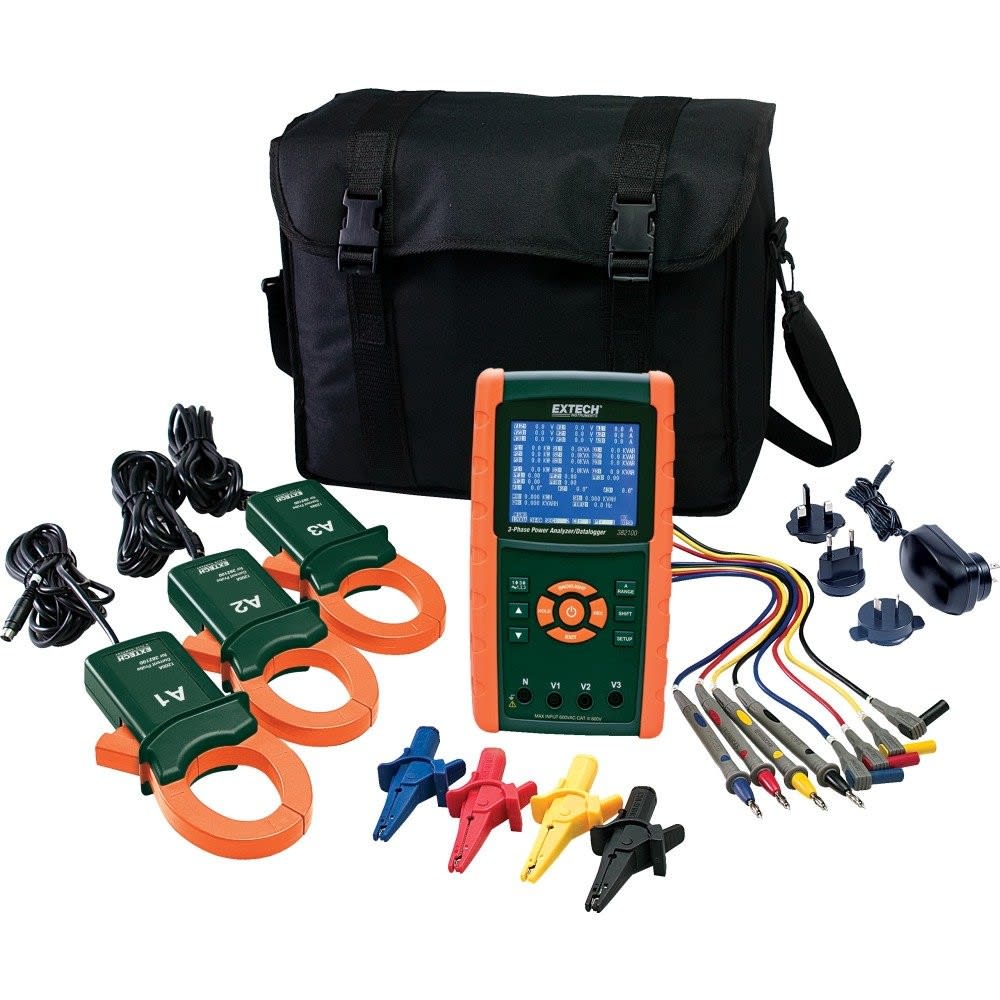Turbotronic - Analyseur de puissance 3-phases enregistreur 1200A