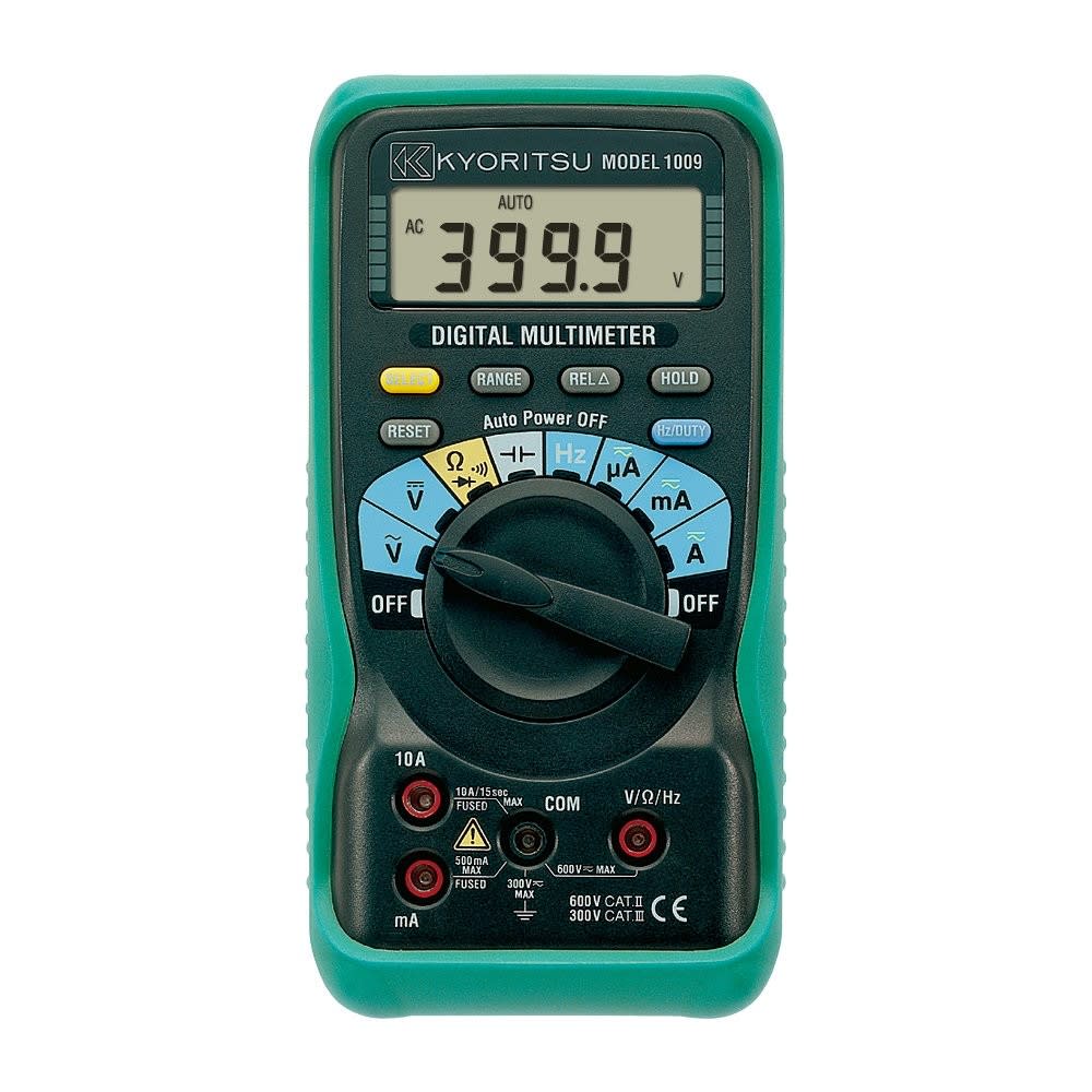 Turbotronic - Multimètre numérique 4000 pts, VCA/VCC/ACA/ACC/OHM/DUTY/Hz