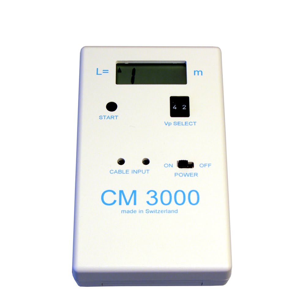 Turbotronic - Mesureur de longueur de câbles TDR 2000M