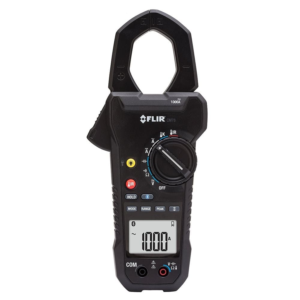 Turbotronic - Pince multimètre TRMS 1000Aca avec thermomètre infrarouge