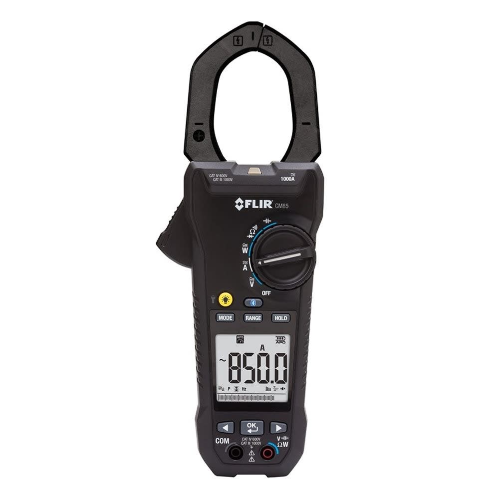 Turbotronic - Pince de puissance TRMS Bluetooth. 1000Aca/cc. Puissance active de 10kW à 1000Kw