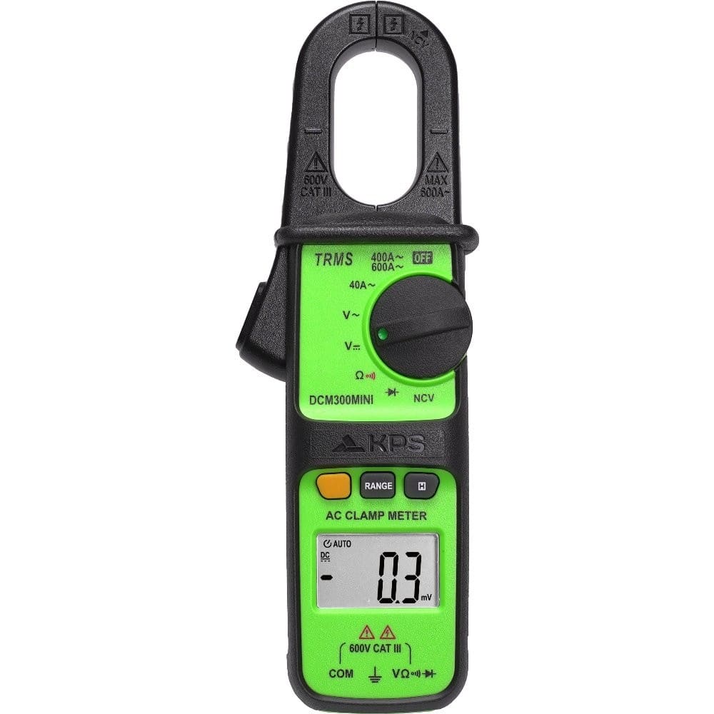 Turbotronic - Mini Pince ampèremétrique TRMS 600A CA 4000 points de mesure