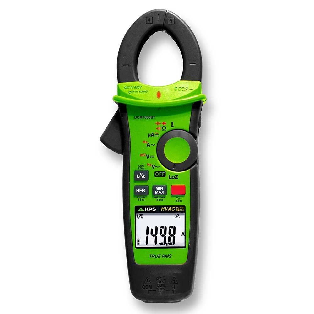 Turbotronic - Pince ampèremétrique Bluetooth CVC 600Aca TRMS