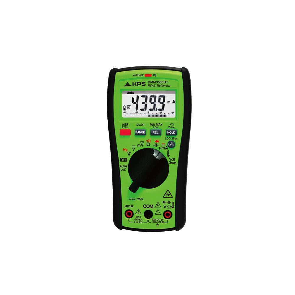 Turbotronic - Multimètre pour CVC Bluetooth avec enregistrement de données