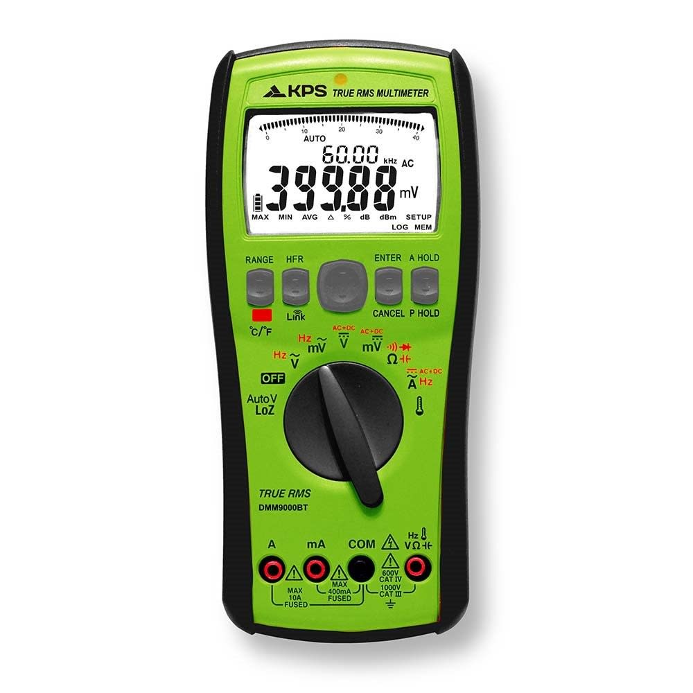 Turbotronic - Multimètre numérique Bluetooth TRMS et liaison USB.