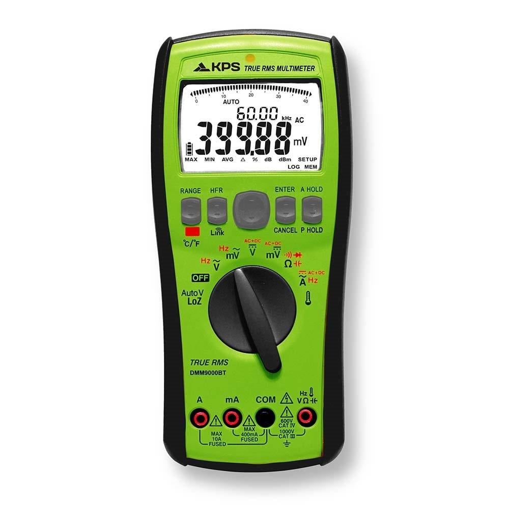 Turbotronic - Multimètre numérique Bluetooth TRMS et liaison USB.