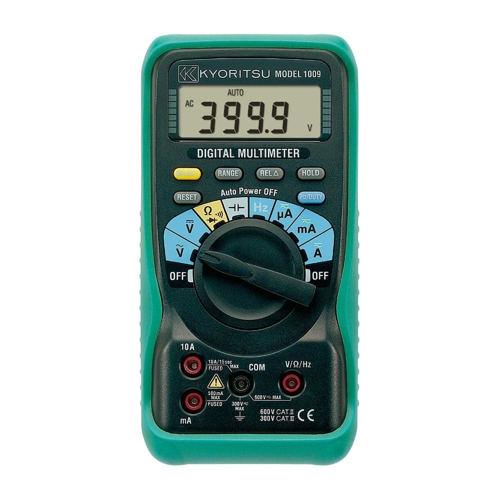 Turbotronic - Multimètre numérique 4000 pts, VCA/VCC/ACA/ACC/OHM/DUTY/Hz