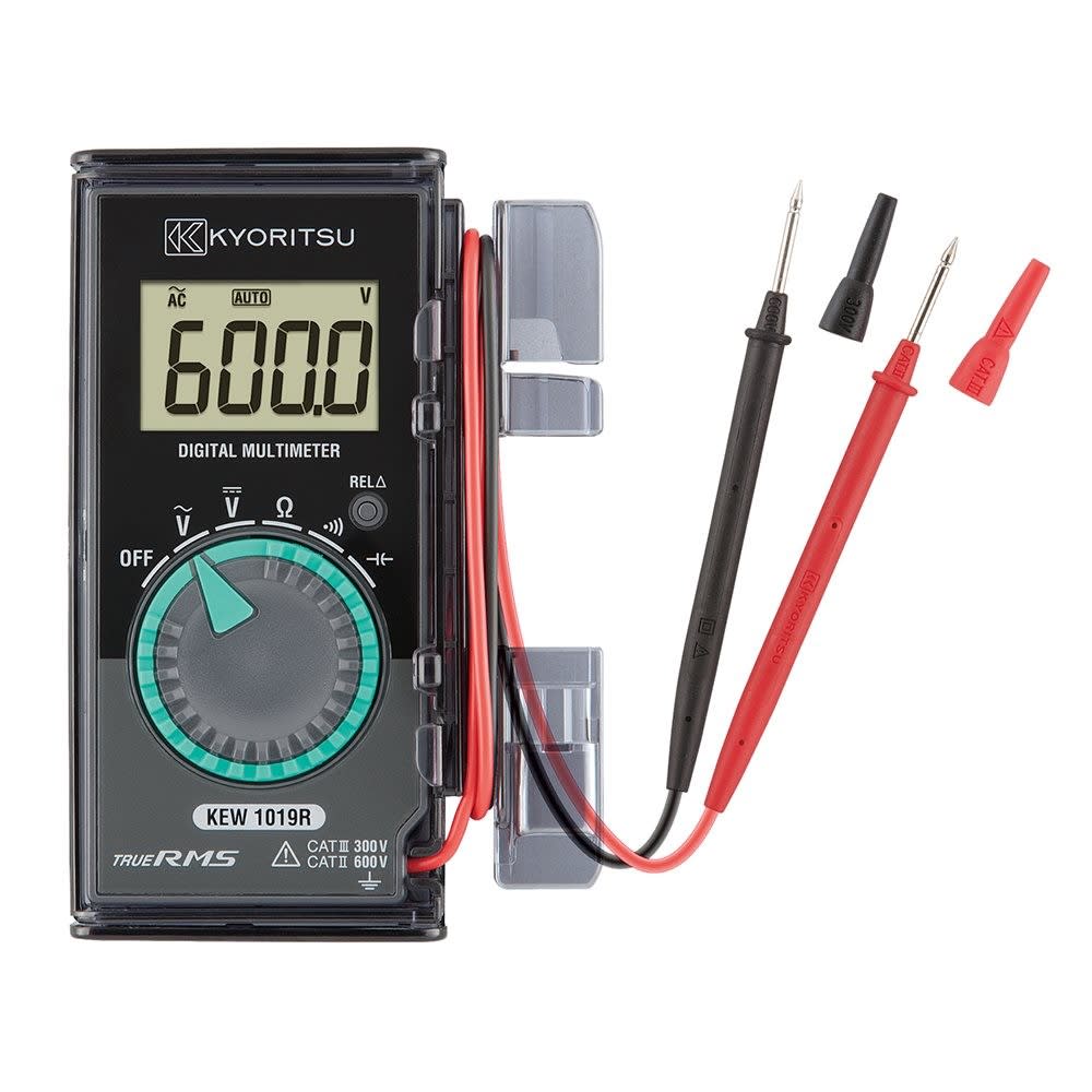 Turbotronic - Multimètre format calculatrice 600Vca/cc TRMS