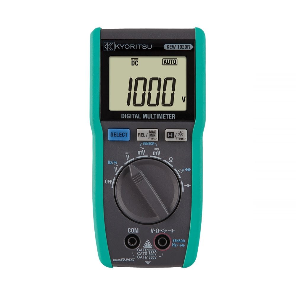 Turbotronic - Multimètre numérique TRMS 1000Vca/cc