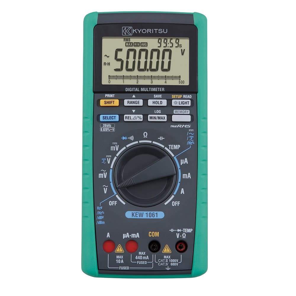 Turbotronic - Multimètre TRMS 1000Vca-cc/10Aca-cc/50 000M?