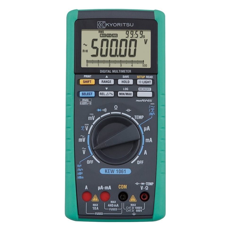 Turbotronic - Multimètre TRMS 1000Vca-cc/10Aca-cc/50 000M?