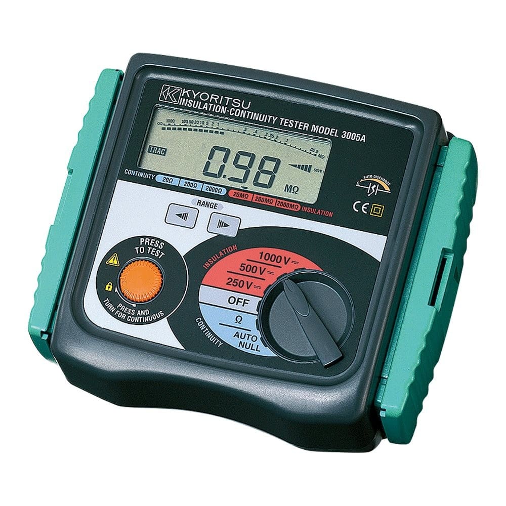 Turbotronic - Mesureur d'isolement/continuité numérique 250/500/1000V 2000M?