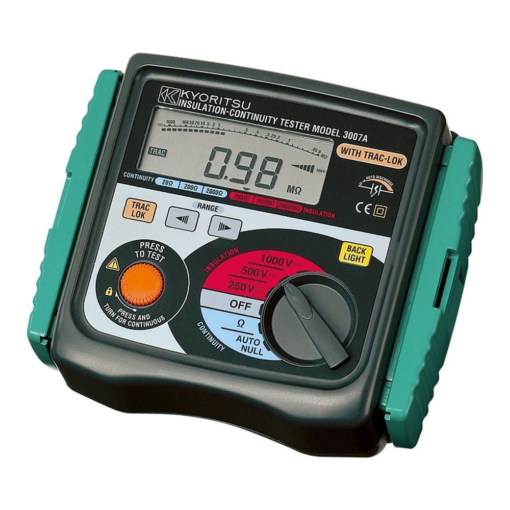 Turbotronic - Mesureur d'isolement/continuité numérique 250/500/1000V 2000M?