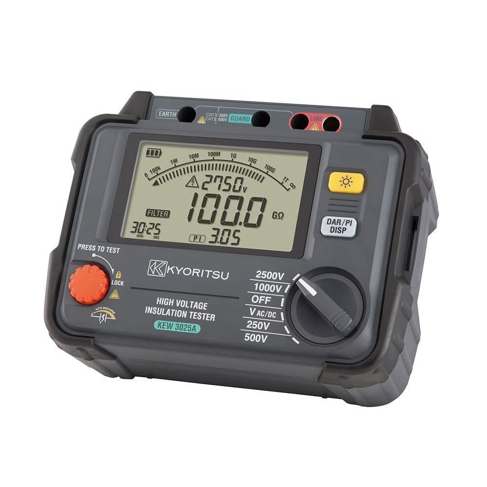 Turbotronic - Mesureur d'isolement numérique haute tension 250/500/1000/2500V