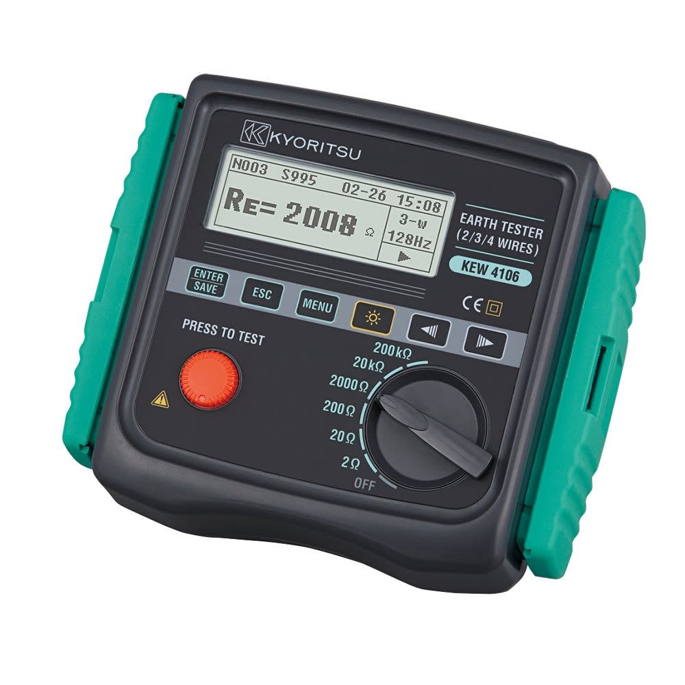 Turbotronic - Mesureur de terre numérique à 2/3/4 fils et de résistivité