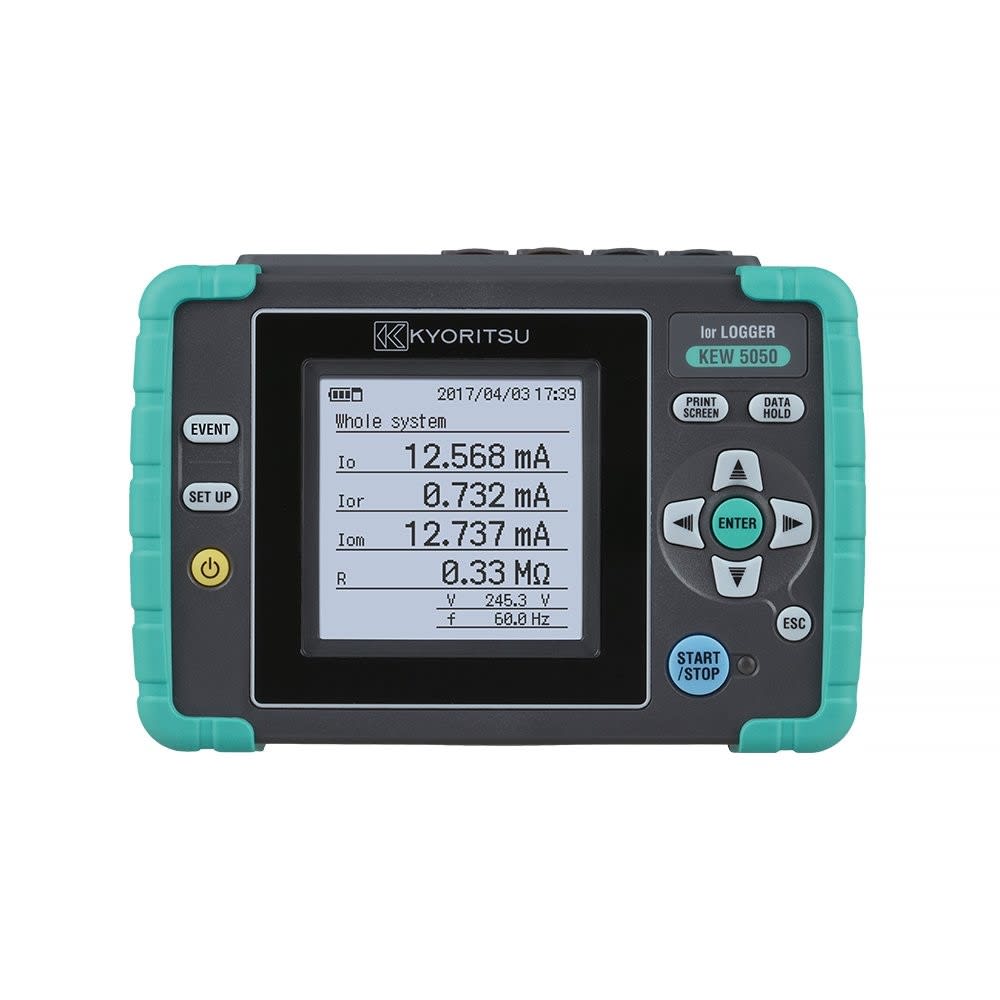 Turbotronic - Enregistreur courant de fuite résistif 4 canaux, True RMS