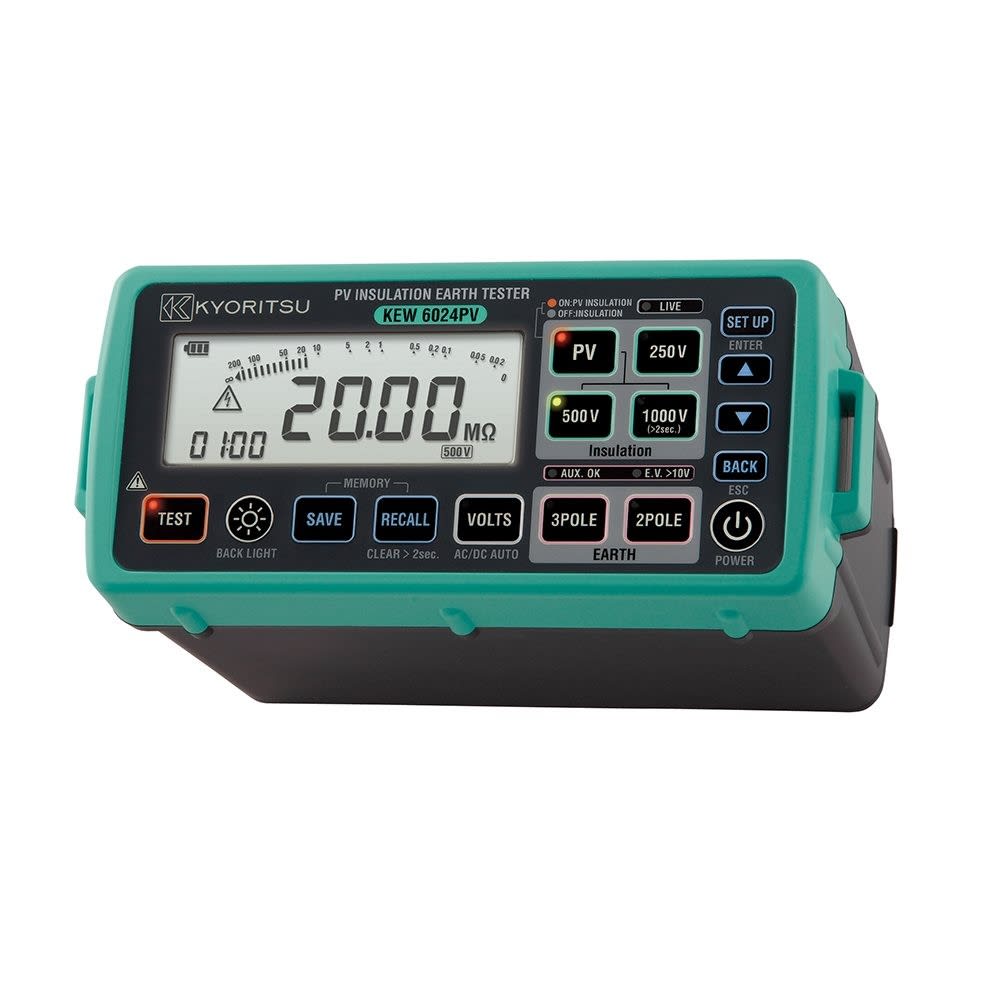 Turbotronic - Mesureur d'isolement et de terre pour panneaux voltaïques