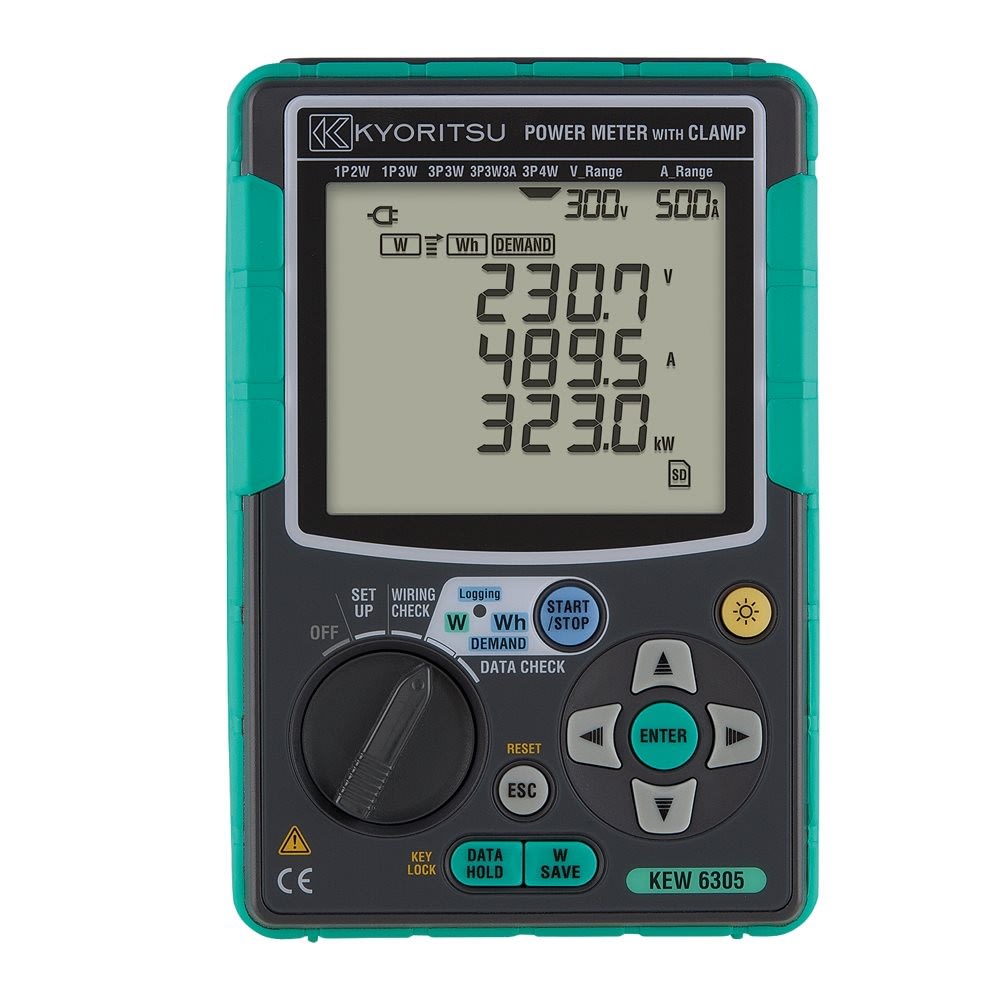 Turbotronic - Mesureur de puissances triphasées livré sans pince