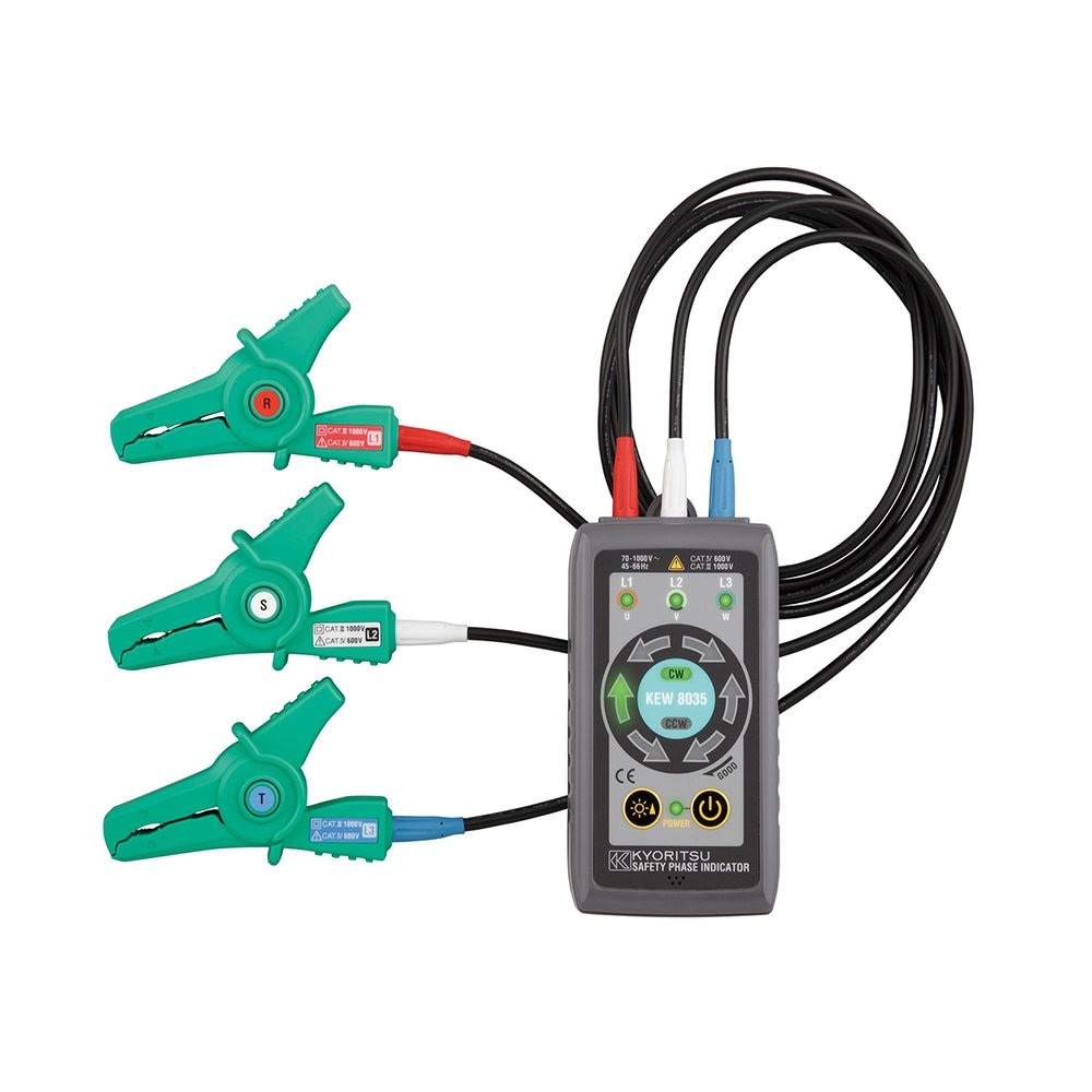 Turbotronic - Indicateur de phase sans contact affichage LED.