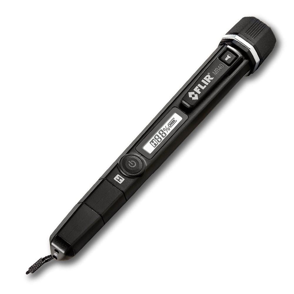 Turbotronic - Stylo testeur d'humidité avec lampe de poche