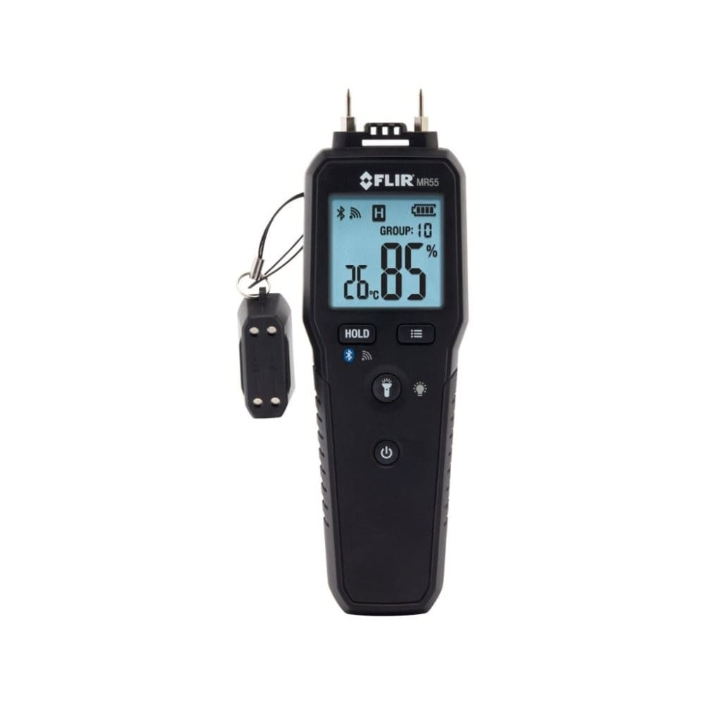 Turbotronic - Humidimètre dans la matière avec 2 pointes Bluetooth.