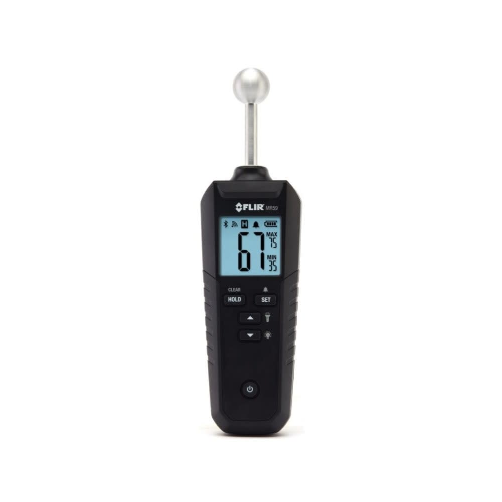 Turbotronic - Mesureur d?humidité à boule sans contact avec Bluetooth