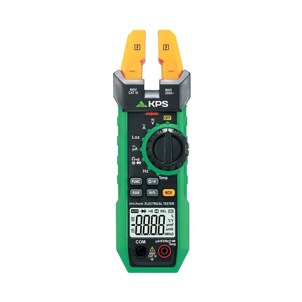 Turbotronic - Pince à mâchoire ouverte 200Aca et 1200µAcc. Ouverture 12mm