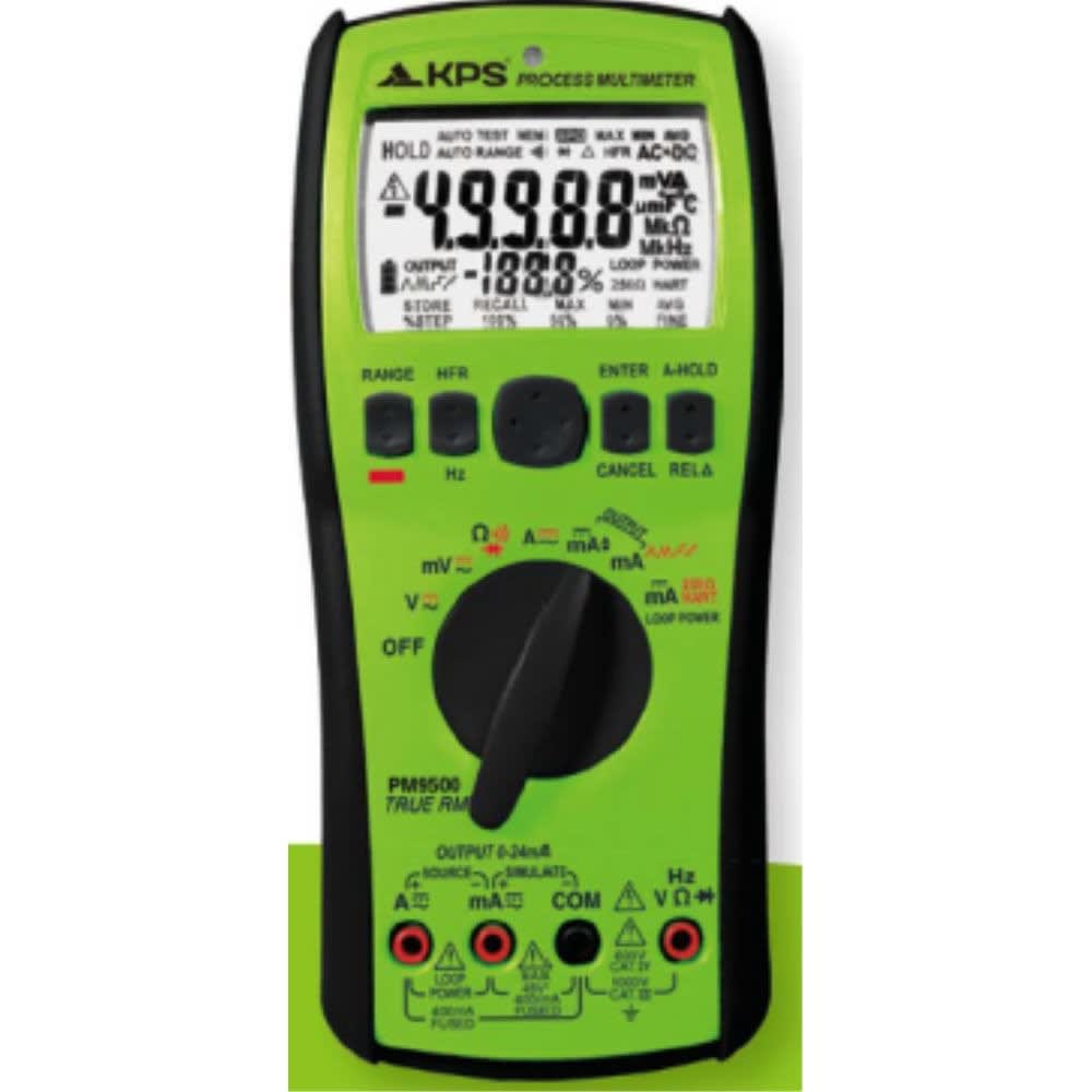 Turbotronic - Multimètre avec fonctionnalité intégrée pour test de calibre de boucles mA