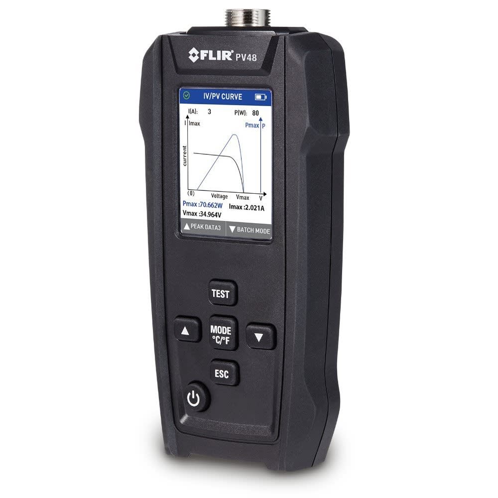 Turbotronic - Testeur de panneaux solaires et traceur de courbes I-V avec mesures de temp