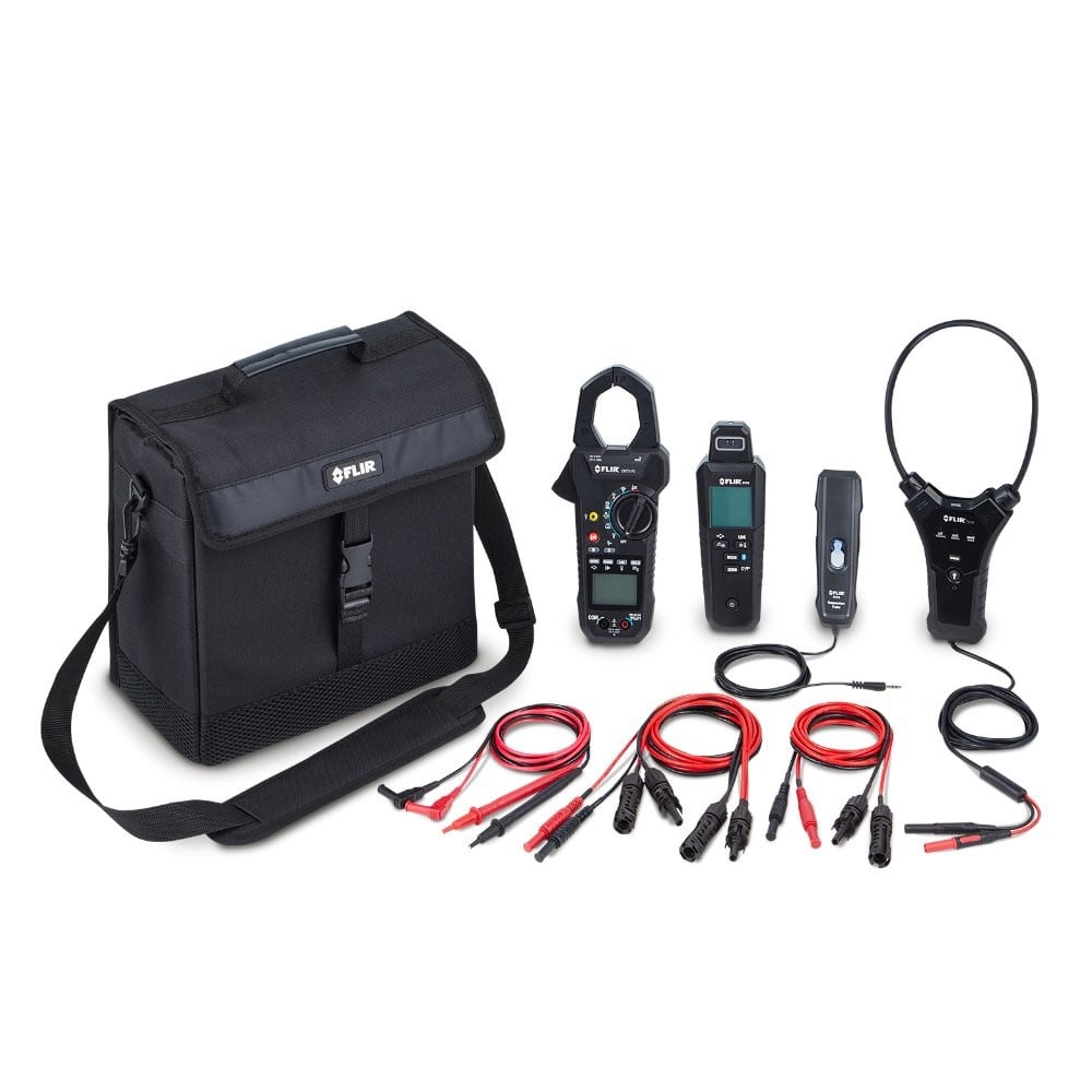 Turbotronic - Kit de dépannage solaire avec pinces, mesure d'irradiation et cordons de test