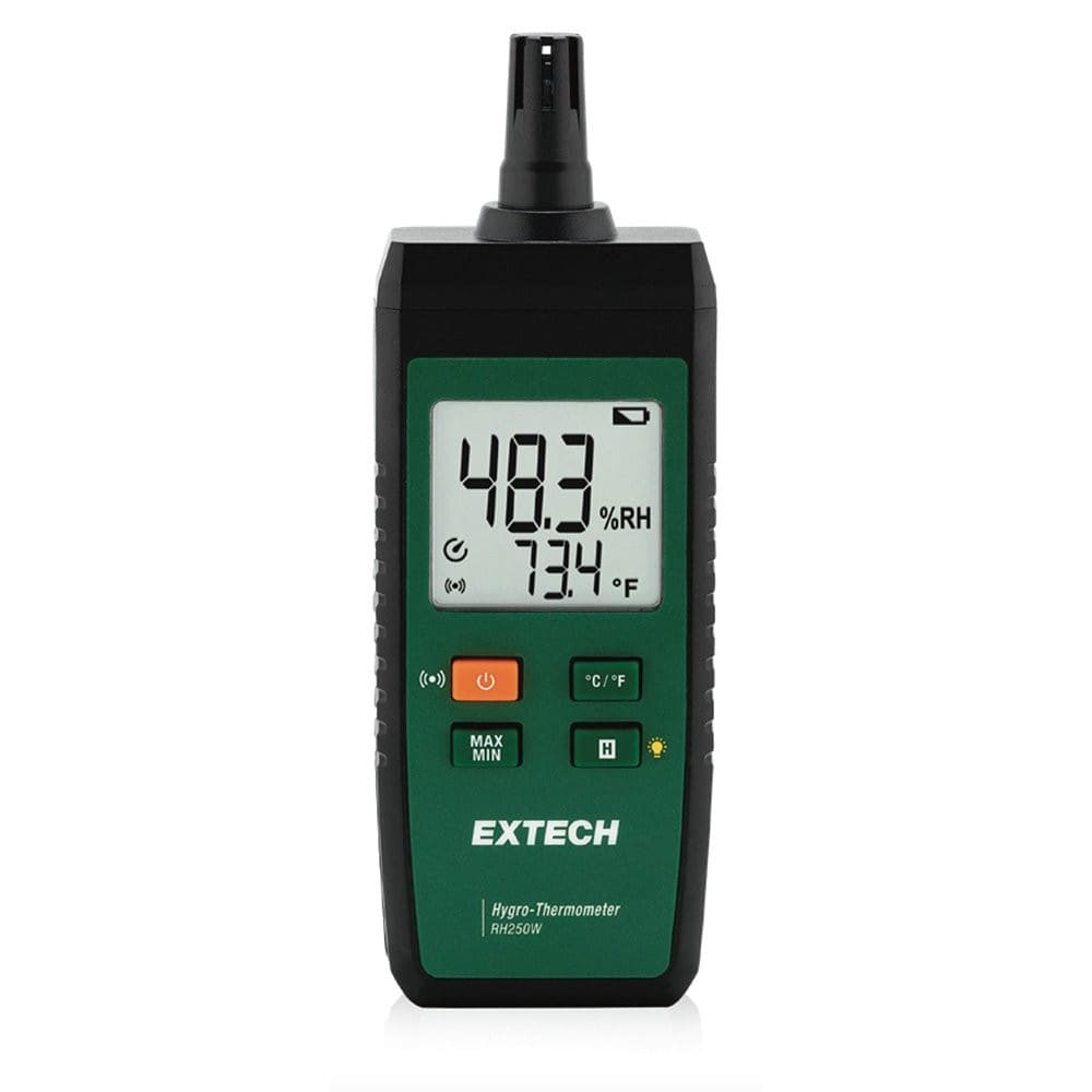 Turbotronic - Hygro-thermomètre compact et Bluetooth. Humidité relative 0 to 100% RH