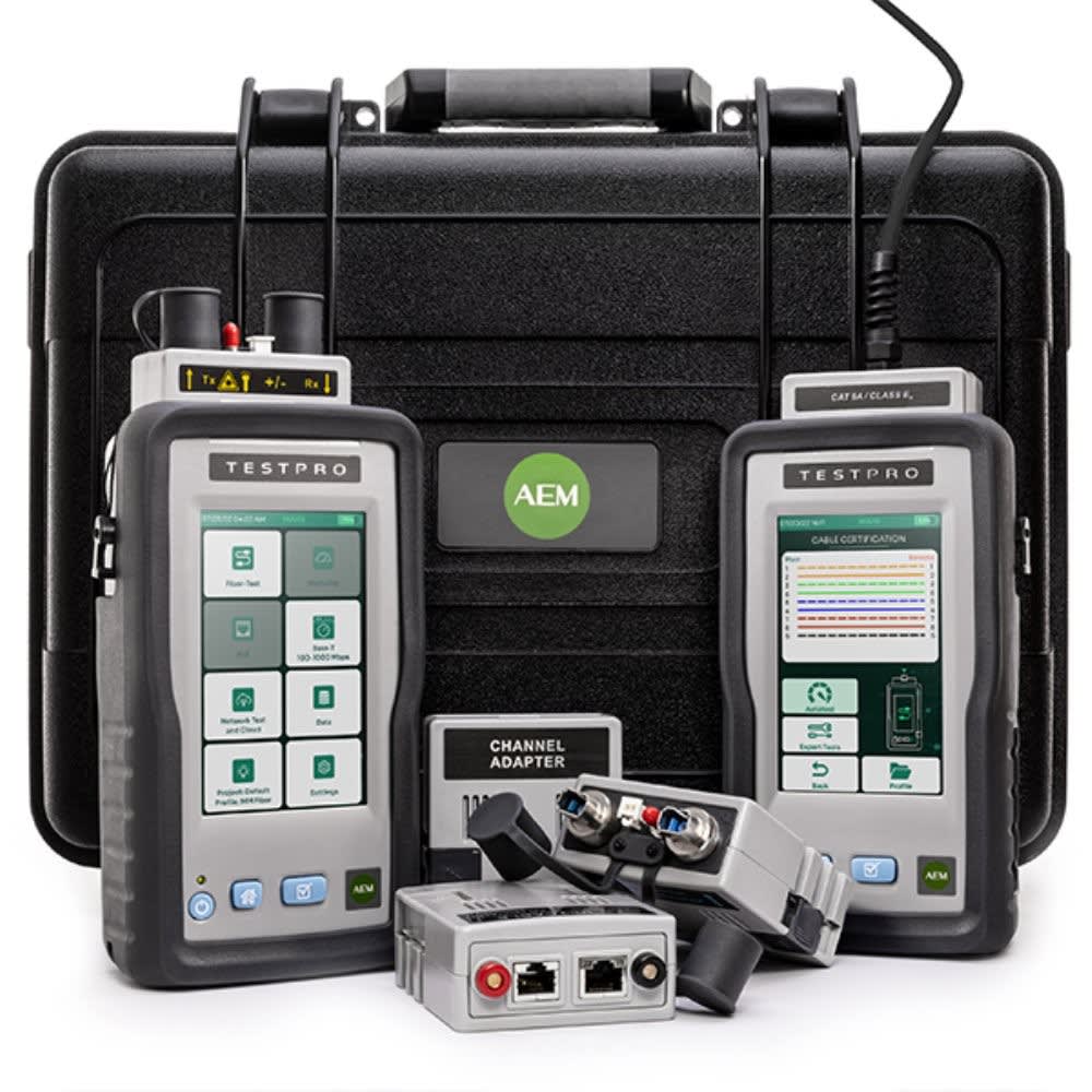 Turbotronic - KIT DE TEST ENH SMART BUILDING CUIVRE/FIBRE